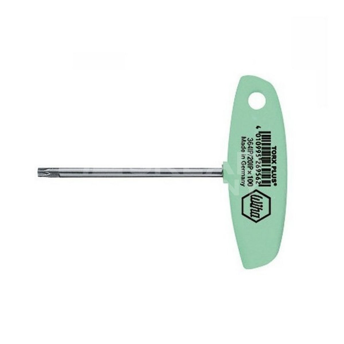 Torx Plus key with T-handle. Classic 364IP 27IP 150mm by Wiha 26958.