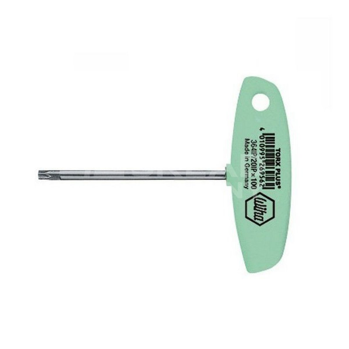 Torx Plus key with T-handle. Classic 364IP 40IP 150mm by Wiha 26960.