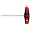 Hexagonal spherical key with T-handle. ComfortGrip 540DS 6 150mm Wiha 28375.