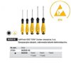 Torx SoftFinish ESD screwdriver set 362ESDK5 5pcs. Wiha 27253.