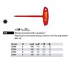 Hexagon VDE screwdriver key T. Classic 334N 5 150mm Wiha 27929.