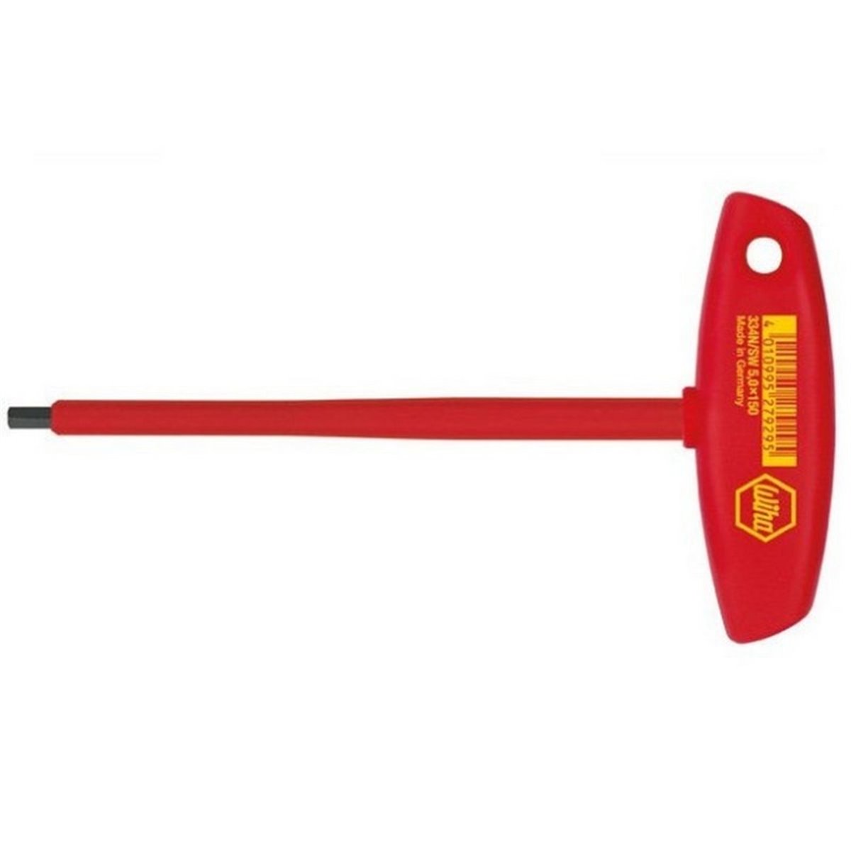 Hexagon VDE screwdriver key T. Classic 334N 6 150mm Wiha 27930.