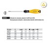 SoftFinish ESD 302ESD 5.5 125mm flat screwdriver Wiha 08182.