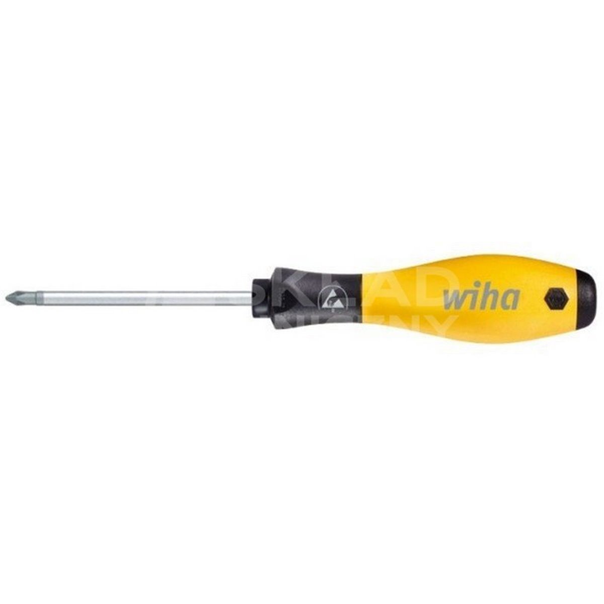 Phillips SoftFinish ESD Screwdriver 311ESD PH2 100mm Wiha 08186.