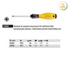 Pozidriv SoftFinish ESD Screwdriver 313ESD PZ0 60mm Wiha 26928