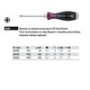 MicroFinish Pozidriv screwdriver 5535 PZ1 80mm Wiha 29158.