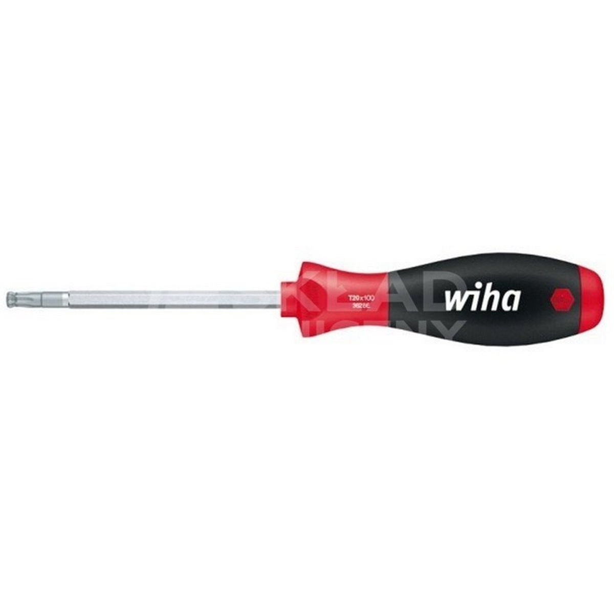 Torx SoftFinish 362BE T15 80mm Wiha 32252 screwdriver with a ball-shaped head.