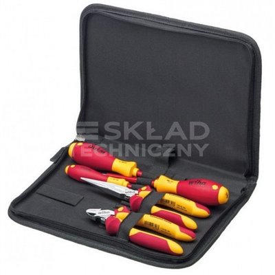 Professional electric Mix tool set. VDE Z99000206 5pcs. Wiha 26755.