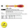 Pozidriv SoftFinish electric slimFix VDE screwdriver 3241 PZ2 100mm Wiha 35396.