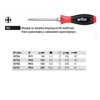 Phillips SoftFinish 312 PH4 200mm Screwdriver by Wiha 00767.