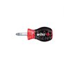 Pozidriv SoftFinish Stubby Screwdriver 313 PZ1 25mm Wiha 26971.