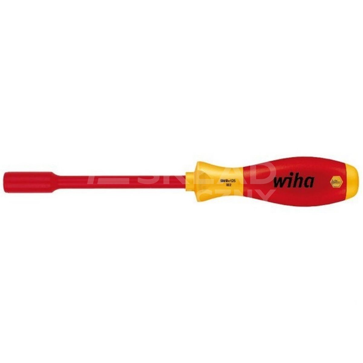 SoftFinish electric VDE 322 5 125mm socket wrench by Wiha 00855.