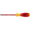 SoftFinish electric VDE 320N 6.0 150mm flat head screwdriver by Wiha 00828.