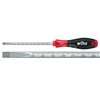 SoftFinish 3021 5.5 125mm Flathead Screwdriver by Wiha 35397 with a scale.