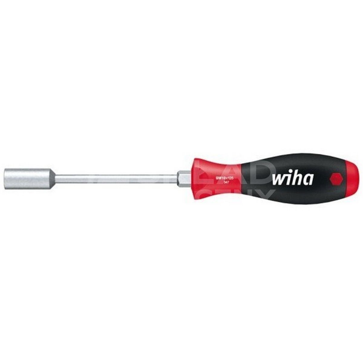 SoftFinish 347Zoll 3/16'' 125mm hexagonal inch socket wrench by Wiha 02836.