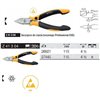 Professional ESD Side Cutters Z41304 115mm in Wiha 27445 blister pack.