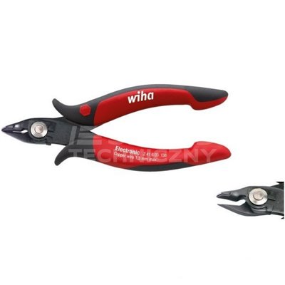 Electronic side cutters with wire lock Z41603 138mm in Wiha 27395 blister pack.