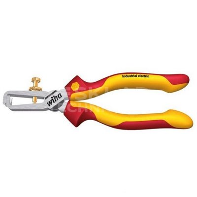 Industrial Electric VDE Insulation Pliers Z55009 160mm in Wiha 38867 blister pack.