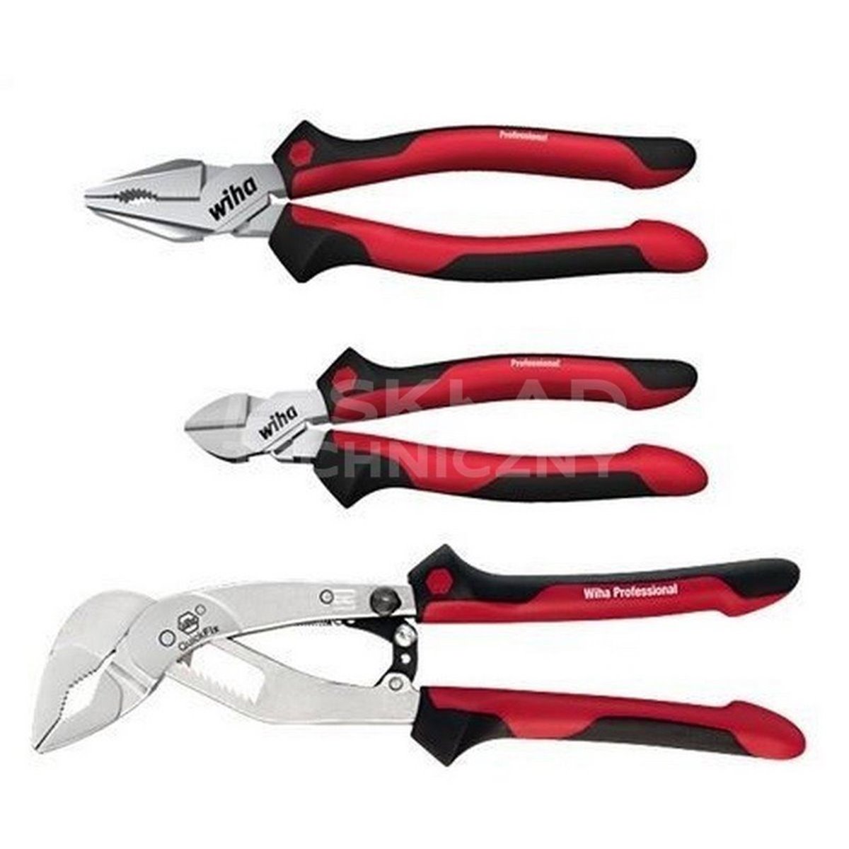 Professional Plus Z99000205 3-piece pliers set by Wiha 26854.