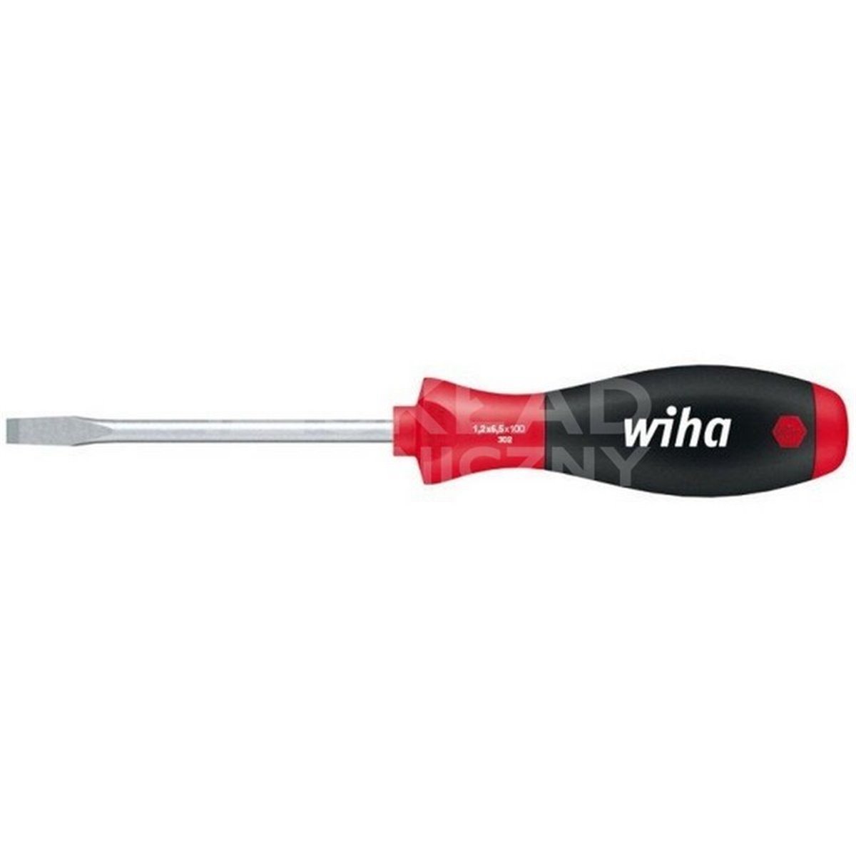 Workshop flat screwdriver SoftFinish 302 8.0 175mm Wiha 00707.