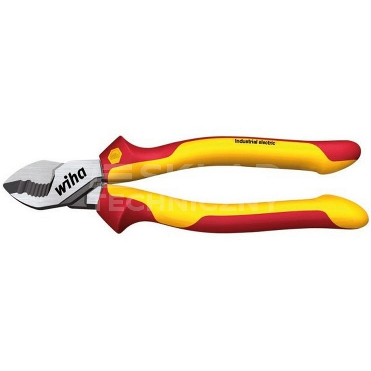 Industrial electric VDE Z50109 200mm wire pliers by Wiha 35479.