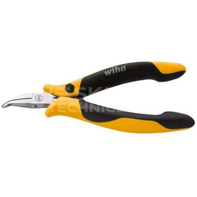 Professional ESD Half-Round Pliers Z36104 120mm in Blister Wiha 27439.