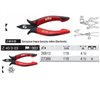 Micro Electronic Z40003 118mm side cutting pliers in a Wiha 27388 blister pack.