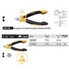 Professional ESD side cutting pliers Z40104 115mm in blister Wiha 27442.