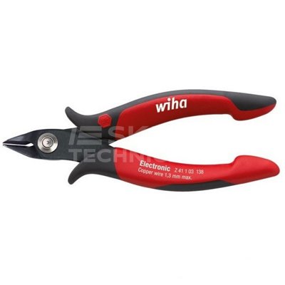Electronic side cutting pliers Z41103 138mm in blister pack Wiha 27391.