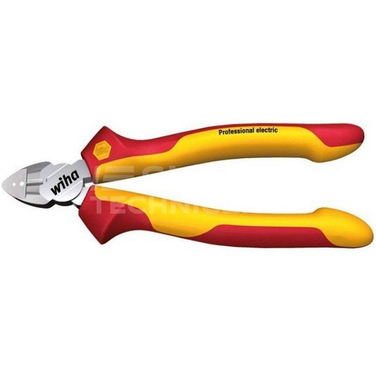 Professional electric VDE side cutters Z14006 160mm in blister pack Wiha 27431.