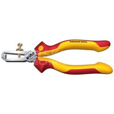 Professional electric VDE insulation pliers Z55006 160mm in a blister Wiha 27437.