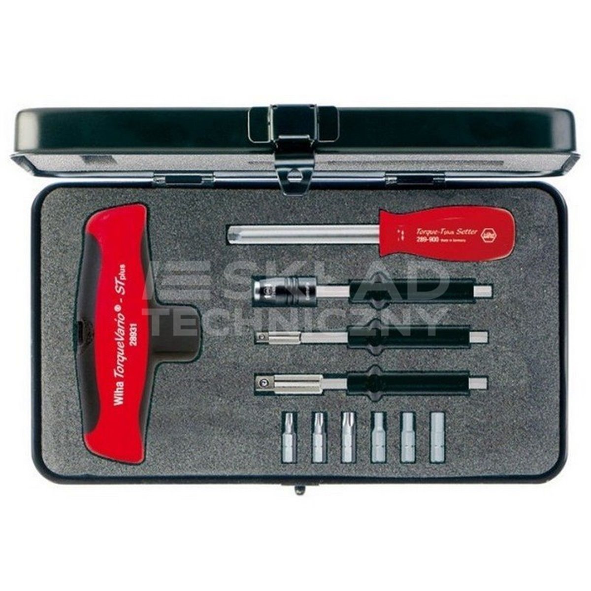 TorqueVario-STplus 2893S01 Torx/SW 11pc. Wiha 29234 dynamic torque tool set.