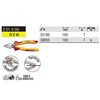 Universal Industrial Electric VDE Pliers Z01009 180mm in Wiha 38855 blister pack.