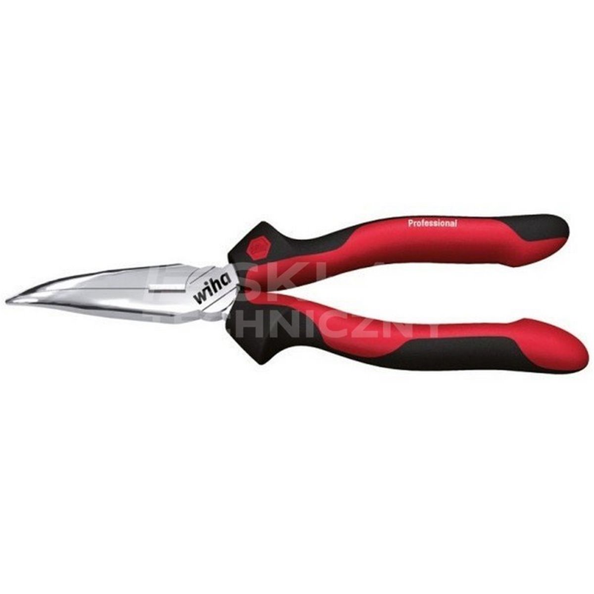 Professional half-round telephone pliers Z05105 200mm Wiha 26726.