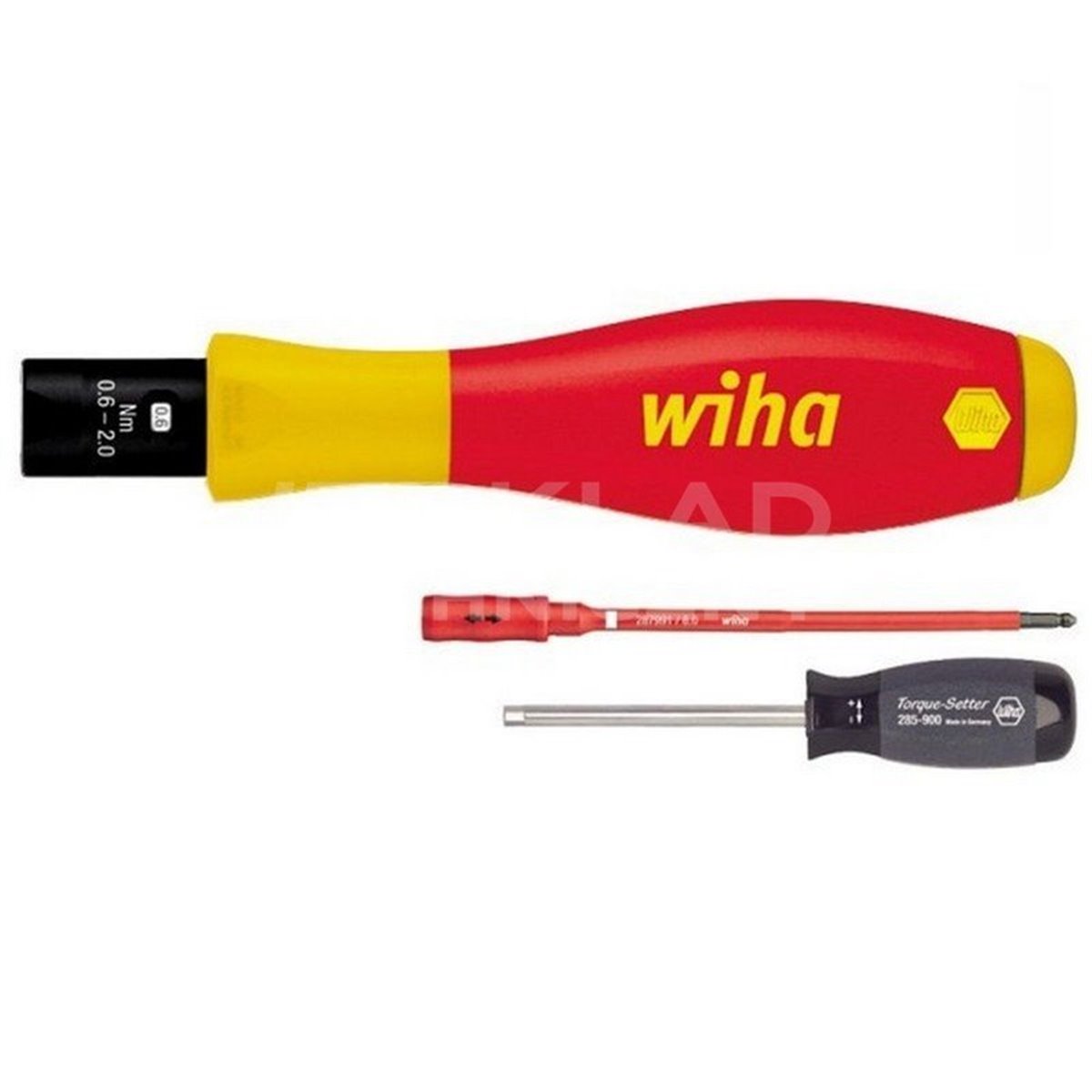 TorqueVario-S electric screwdriver 2872 0.8-5.0 138mm Wiha 26626.