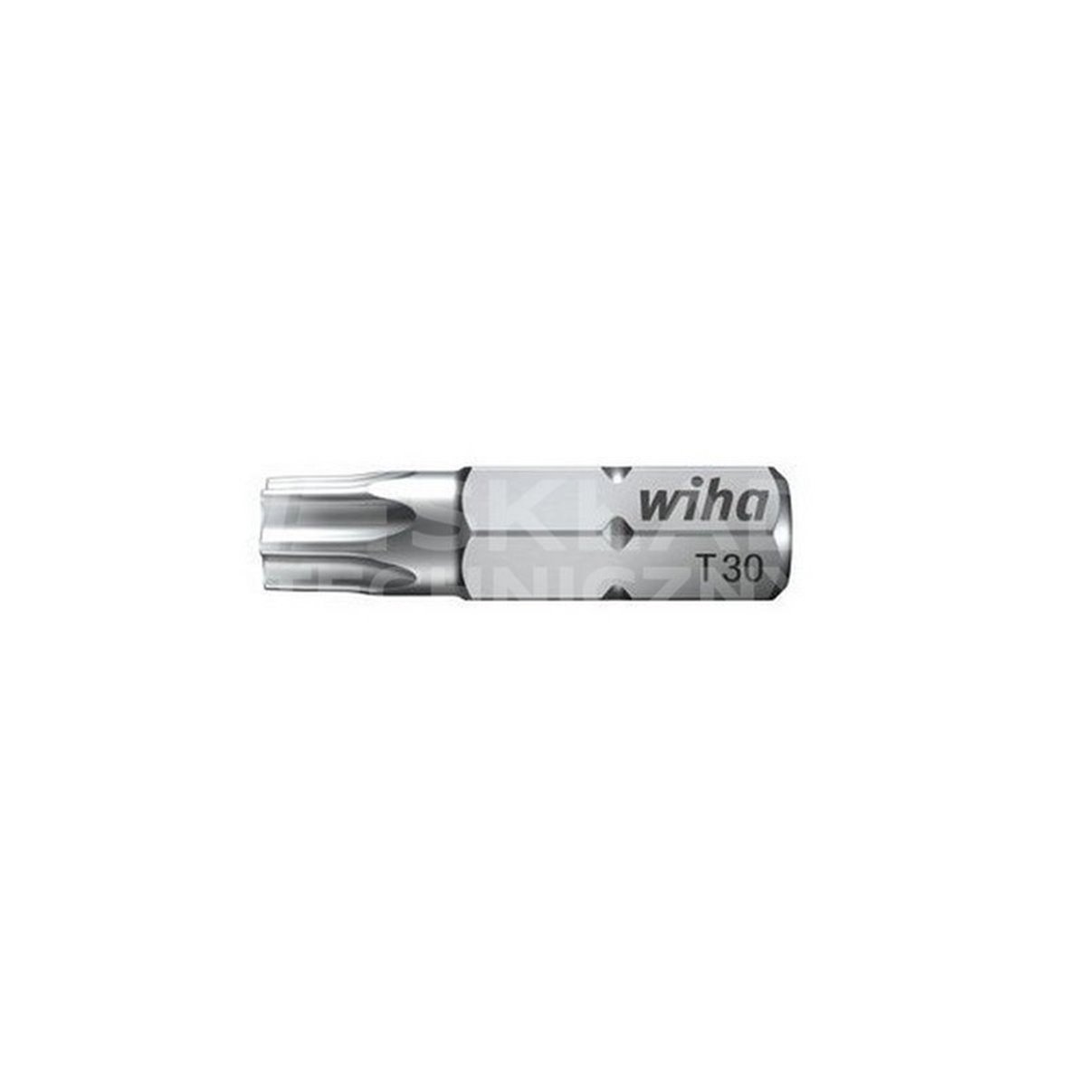 Cone-shaped Standard Torx bit type C 6.3 7015KZ T27x25mm by Wiha 04929.