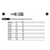 Hexagonal C6.3 Standard Bit 7013Z 1.5x25mm Wiha 04011.