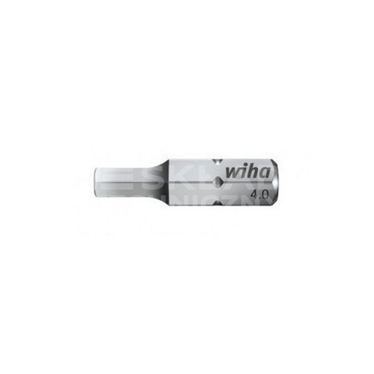 Hexagonal C6.3 7013Z 4.0x25mm Standard Bit by Wiha 01706.