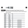 Bit Standard sześciokątny Tamper Resistant 7013ZTR TR2,0x25mm Wiha 25560