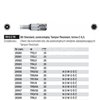 Hexagonal Tamper Resistant Bit Standard 7013ZTR TR2.0x25mm Wiha 25560.