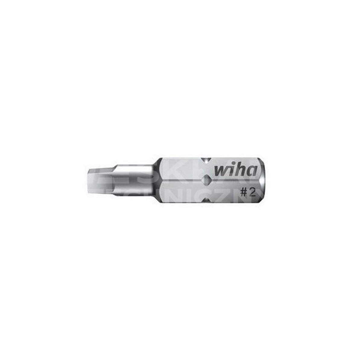 Square Robertson Standard Bit C Form 6.3 7018Z 3x25mm Wiha 06636.