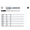 Wiha 04512 Bit Standard Socket E 6.3 6.0 7044 Shape