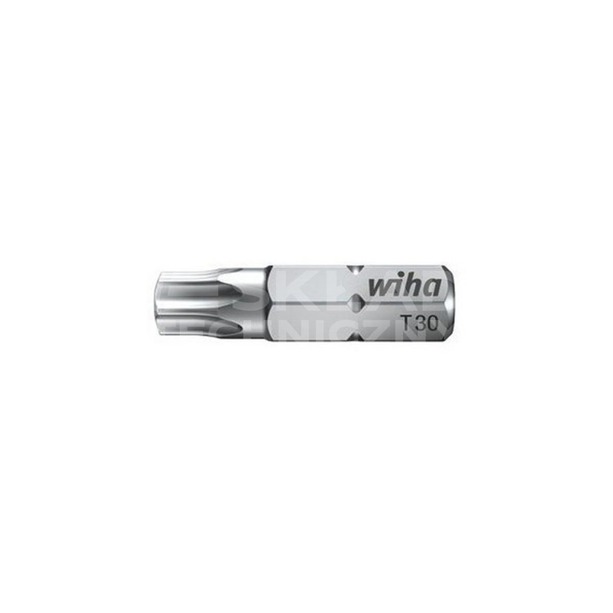 Standard Torx bit, C shape, 6.3 size, 7015Z model, T6x25mm size, made by Wiha and bearing the product code 01712.