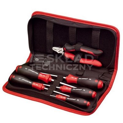 6-piece tool set for mechanics, 9300-020 Wiha 33971.