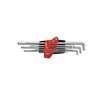 The ProStar 369TS9 9-piece ball-end hex key set by Wiha 35480.