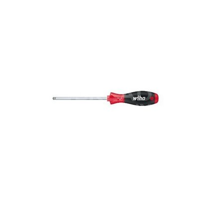 Hexagonal screwdriver with a spherical SoftFinish 367 1.5 75mm tip by Wiha 26303.