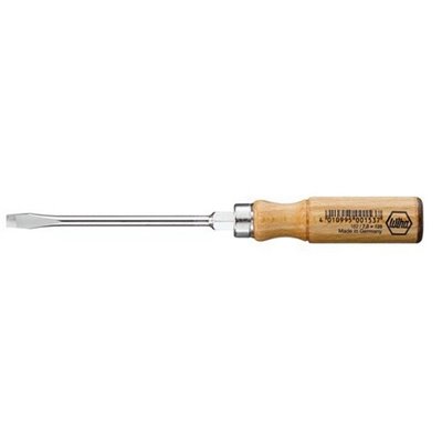 Wooden handle flathead screwdriver 16.0-250mm 162 Wood Wiha 00159