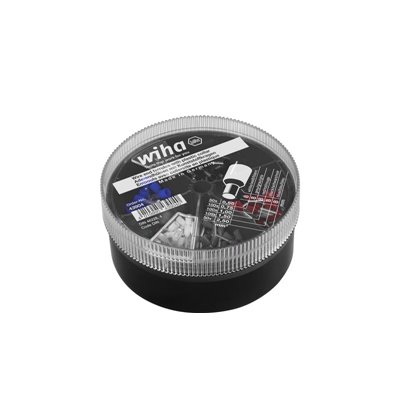 Wiha Wire end sleeves with plastic collar set 0.5–2.5 mm², 400 units, DIN colour code, in dispenser (43904)