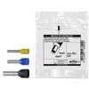 Wiha Wire end sleeves with plastic collar set 100 units, colour code 2 (DE) & DIN 2.5 mm² (43927)