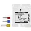 Wiha Wire end sleeves with plastic collar set 50 units, colour code DIN 10 mm² (43933)